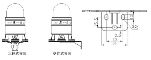 GST-H消防聲光報警器設備選型_報警器聲光報警燈安裝圖