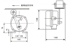 速度開關，測速傳感器XSAV11801（低速型）高低速速度開關